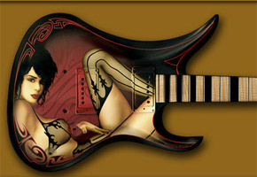 Sex Guitar Art