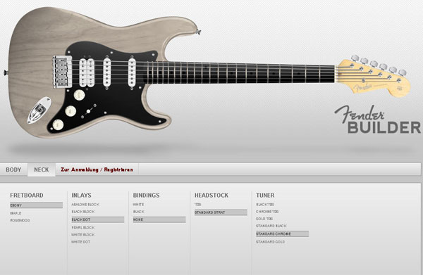 Fender Guitar Builder